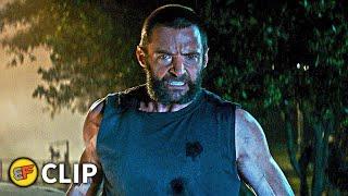 X-24 vs Henchmen | Logan (2017) Movie Clip HD 4K