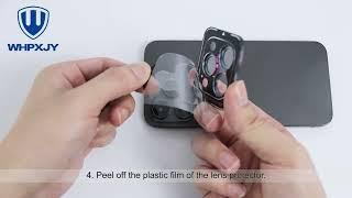 Installation Guide - iPhone 15 Pro Max Camera Lens Protector