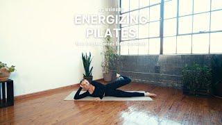 45 Minute Energizing Pilates Flow | mini ball workout