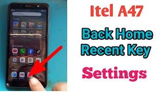 itel phone Back Button not showing Problem fix