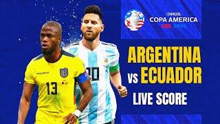 Argentina Vs Ecuador | Copa América Full Match Live Stream | 2024