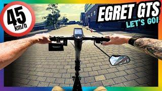  Egret GTS: Der eScooter mit 45 km/h – Alle wollen ihn, keiner hat ihn!  #Escooter #Egret #test