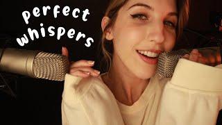 Perfect Breathy, But Crispy Whispers (ASMR)