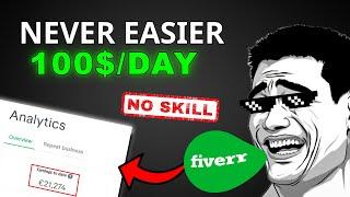  Earn $100 per Day on Fiverr Without Any Skills!  Make Money Online with Low Competition Gigs 