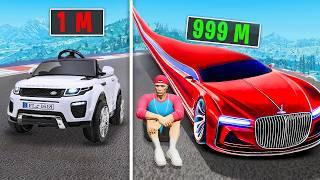 1 CRASH = 1 METER LÄNGERES AUTO in GTA 5!