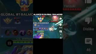 Aljuice vs Top 1 Global BALMOND BUILD #aldous #aljuicetv #mlbb