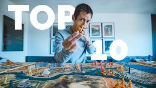 TOP 10 BOARD GAMES! A Modern, Cinematic List Going into 2022