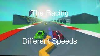 Dancing Line The Racing - Different Speeds