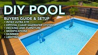 DIY Pool for under $6K - Intex Ultra XTR and Saltwater System