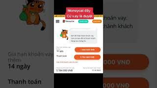 App vay tiền duyệt nhanh| Nợ xấu | Monneycat| app vay tiền