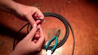 How to Install a Coax Cable Connector