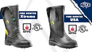 HAIX® Fire Hunter USA and Fire Hunter Xtreme comparison video