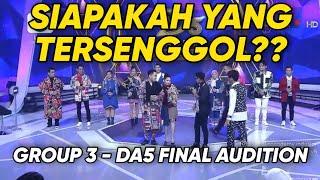 YANG TERSENGGOL TADI MALAM GROUP 3 DANGDUT ACADEMY 5 FINAL AUDITION