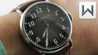 H. Moser & Cie Heritage Pilot Bucherer Blue (8200-1200) Luxury Watch Review