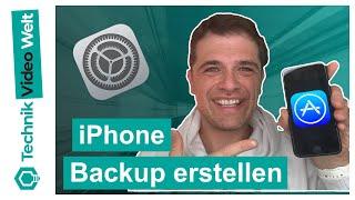 iPhone  iCloud Backup erstellen 
