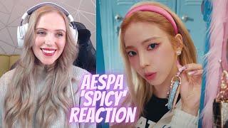 Reaction: Aespa 'Spicy' M/V