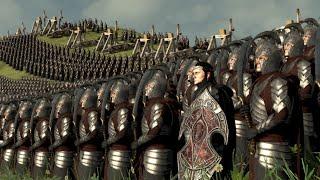 Elves of Rivendell Vs. Dol Guldur Orcs | Lord Of The Rings Cinematic Battle | 10,000 Units