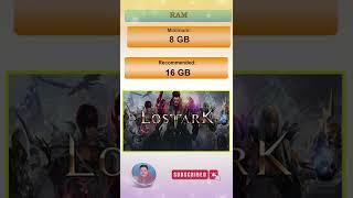 Lost Ark 2022 PC Game System Requirements