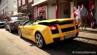 Lamborghini Gallardo Spyder - Start up + Loud Acceleration - Thug Life Hamburg