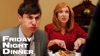 Having To Eat Dinner In 4 Minutes | Friday Night Dinner