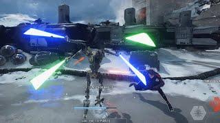 Dueling a tryhard who gets mad | Hero Showdown | Star Wars Battlefront 2