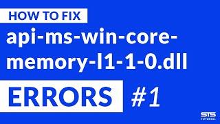 api-ms-win-core-memory-l1-1-0.dll Missing Error | Windows | 2020 | Fix #1