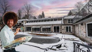 Bob Ross' ABANDONED $6,000,000 Glass Mansion | UNTOUCHED