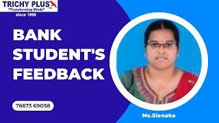 TrichyPlus Bank Exam Coaching student_SBI Clerk Prelims_Achiever_Testimonial