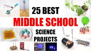 25 Best Middle School Science Projects