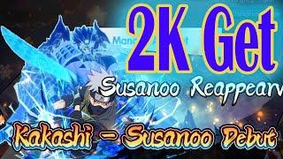 2K GET Kakashi Susanoo (CODE REDEEM) - Ultimate Fight:Survival