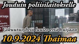 Jouduin Poliisilaitokselle - Vakuutusyhtiö Luulee Että Huijaan 10.9.2024 Thaimaa