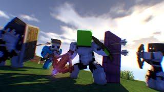 Dream Bow Shot Dream vs MrBeast Challenge Minecraft Manhunt Animation