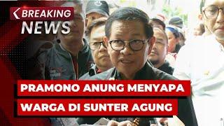 BREAKING NEWS - Cagub Jakarta Pramono Anung Menyapa Warga di Sunter Agung, Jakut