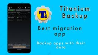 Backup and restore apps with data on any Custom Roms | Titanium Backup Review