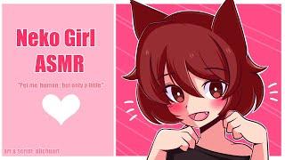 Neko Girl Wants Your Attention | ASMR Roleplay [F4A] [Scratching] [Biting] [Meowing]