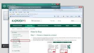 Kaspersky Anti-Virus 2014 - How to Renew License