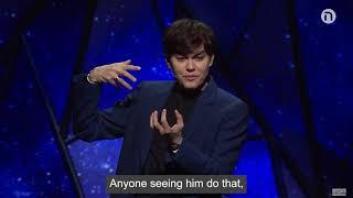 Joseph Prince speaks to pimples to disappear & makes hair grow & Pastor speaks in tongues over plant