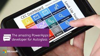 The amazing PowerApps developer for Autoglass