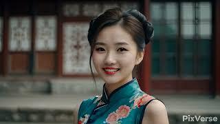 4k AI Chinese Model Píng'ān #ai #chinamodel