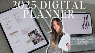 2025 Digital Planner Walkthrough | iPad & Goodnotes, easy to use! 