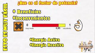 ¿Que es el Factor de Potencia? Explicación breve y sencilla