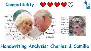 Handwriting Analysis of Royal Family: Charles, Camilla and Diana #handwritinganalysis #graphology