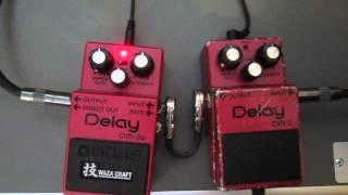 Boss DM-2 (1981, MN3005) vs DM-2W