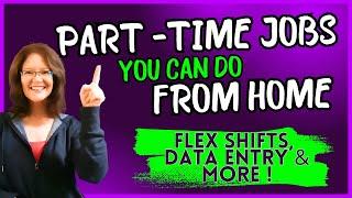 Work PART TIME From Home !  3 Day Work Week, Flex Schedule, Data Entry & More