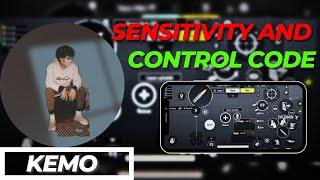 KEMO LATEST SENSITIVITY + 4 FINGER CONTROL CODE | KEMO SENSITIVITY CODE | KEMO CONTROL CODE | #KEMO