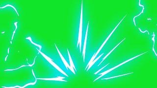 TOP Energy Electric Explosions With Sound Effect Green Screen || by Green Pedia