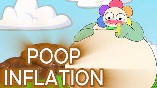 Dandy gets THICC by Eating POOP INFLATION FORCE FEED | Dandy's World