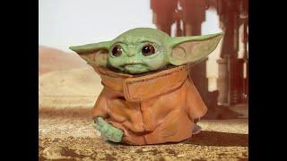 making of baby yoda sculpting from start to finish by Nag studios nikos dresios