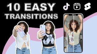 10 SMOOTH TikTok Transitions | Fast & Easy Tutorial