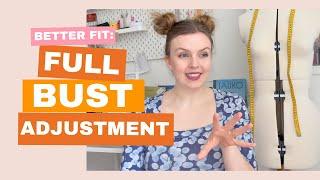 Better fit: Full Bust Adjustment